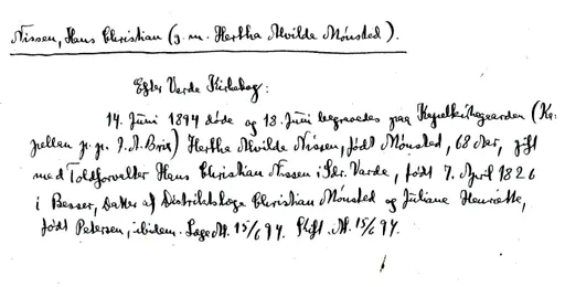 Hertha Alvilde Mønsted