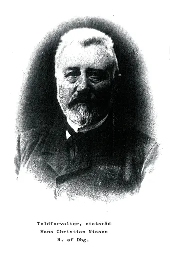 Portræt af Hans Christian Nissen